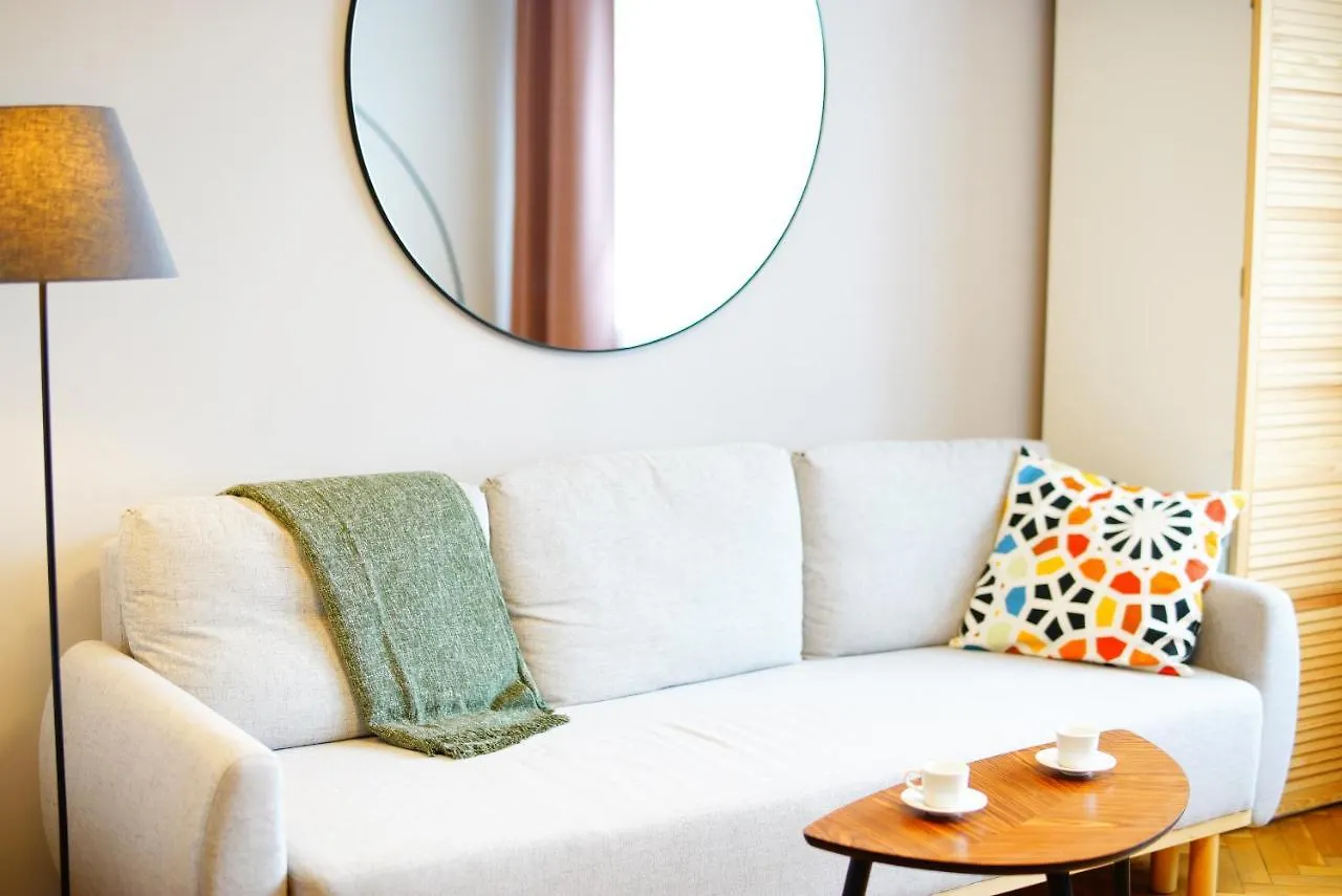 ורשה Apartment With Park And National Stadion View Private Free Parking